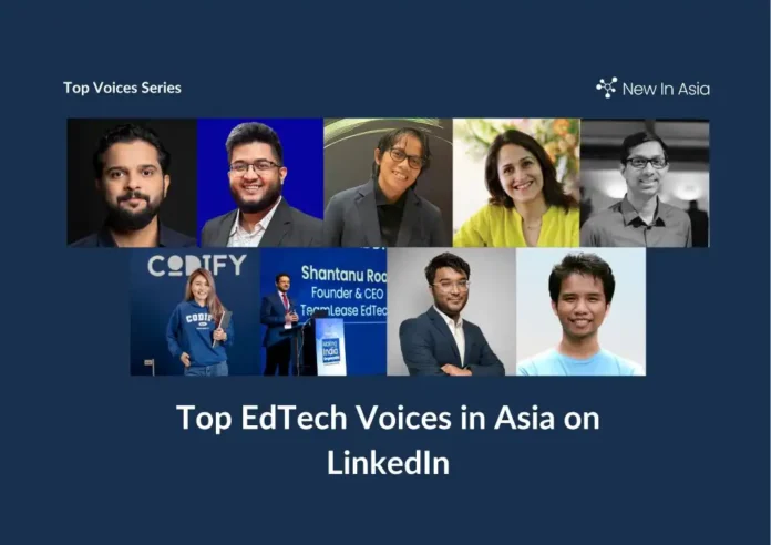 LinkedIn 上值得关注的十大亚洲教育科技声音