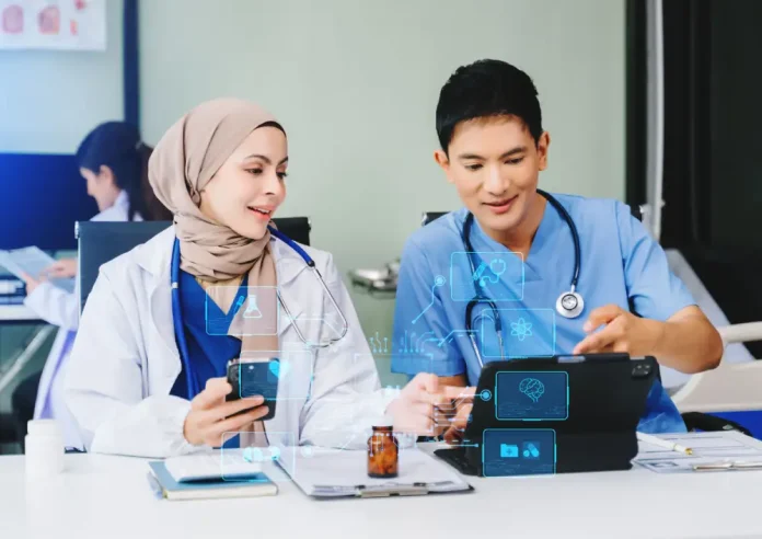 图片来源：Canva｜医疗转型源于人、系统与信任——而不仅仅是技术。