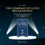 NewInAsia 荣获 Company of Good 1-Heart Recognition 认证。